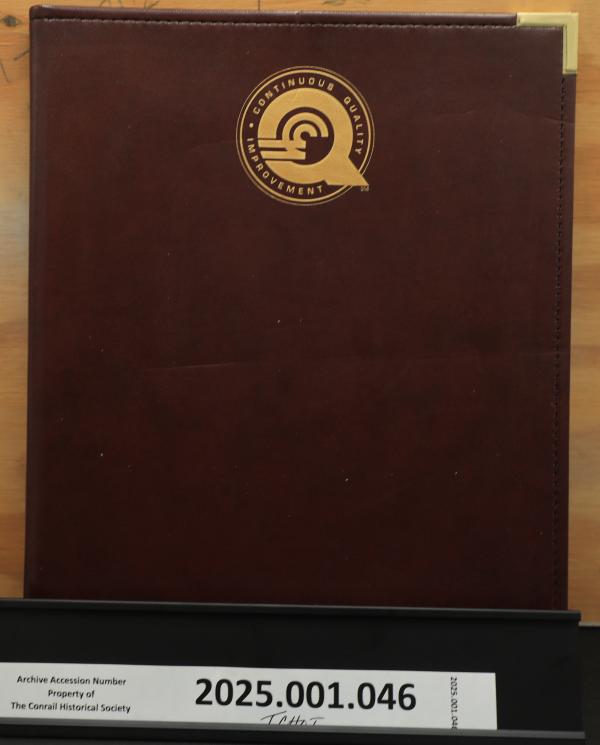 CR Philadelphia Div. leather pad-folio