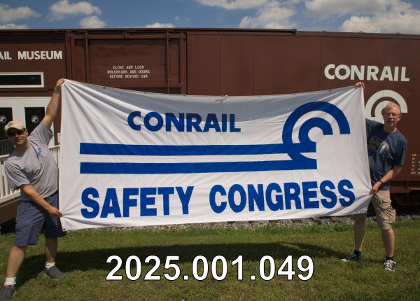Conrail Safety Congress banner