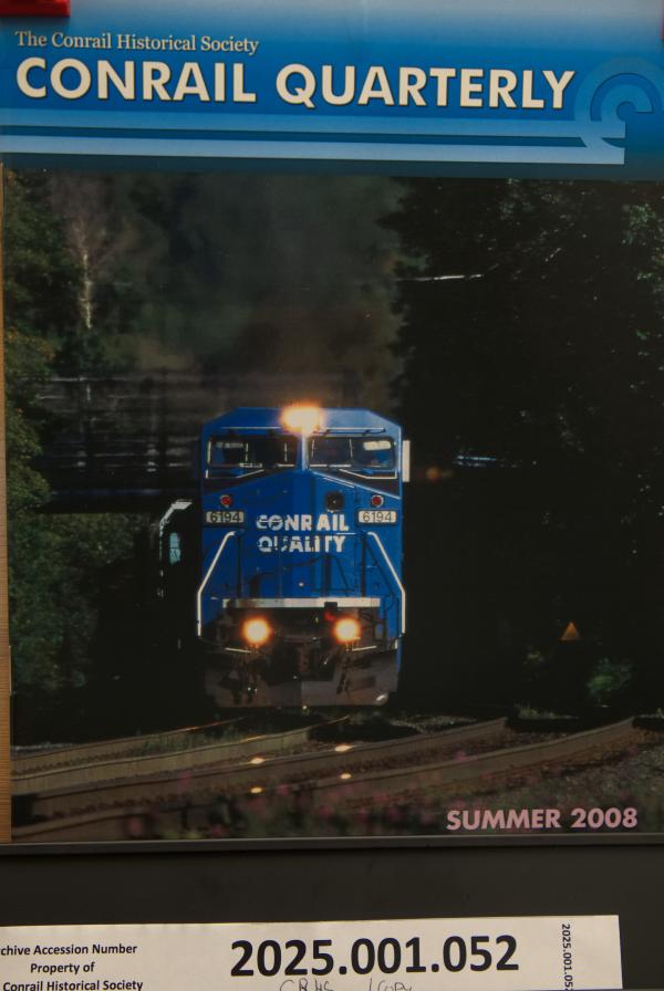 Conrail Quarterly Summer 2008