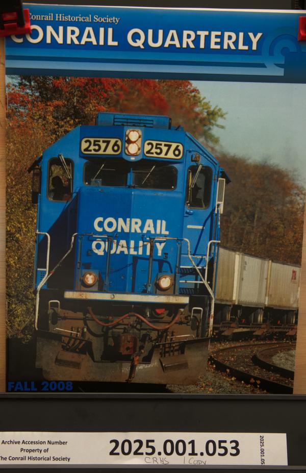 Conrail Quarterly Fall 2008