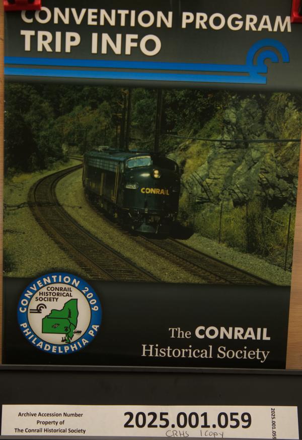 CRHS Convention Program, Trip Info 2009