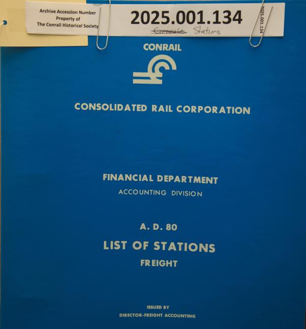 CR A.D. 80, List of Stations, 1990-10-24