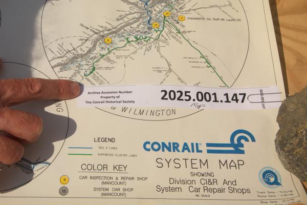 CR System Map, Car Inspection & Repair System Shop, 1996