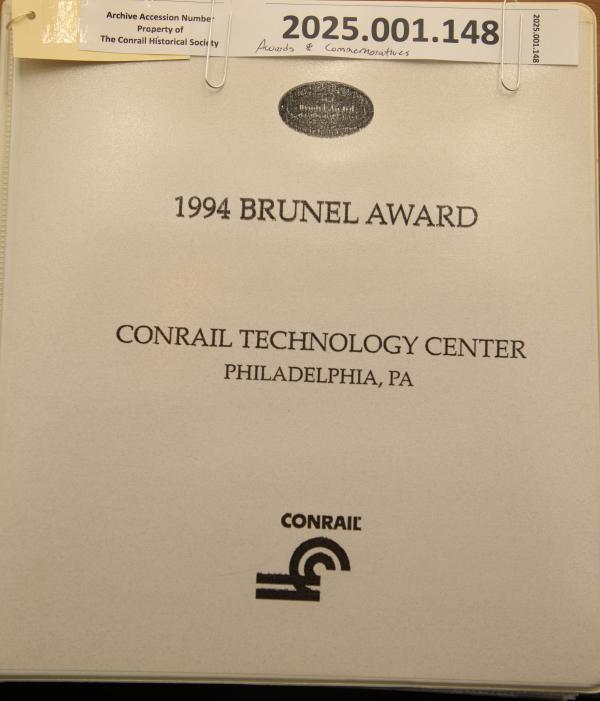 Branel Award, 1994, CR Technology Center, Philadelphia