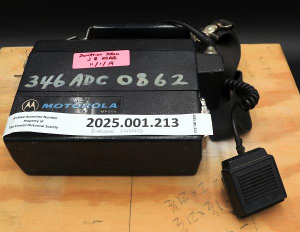 CR portable two-way radio, Motorola MP500, serial CRM3296TR787