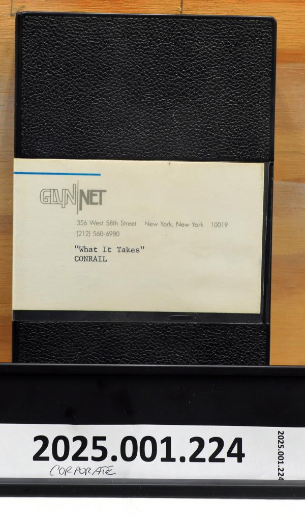 CR Public Affairs VHS tape in case, What It Takes