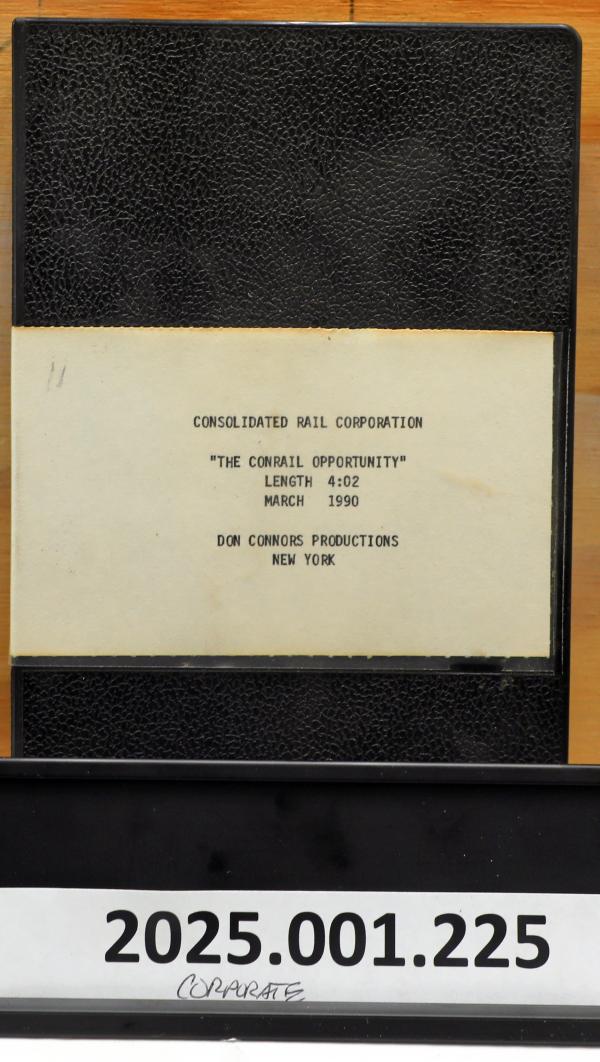 VHS tape in case, The Conrail Opportunity