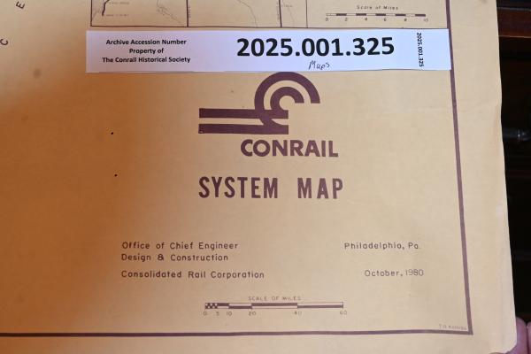 CR system map 1980