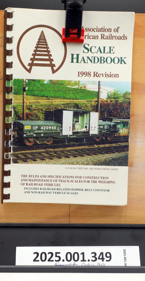AAR Scale Handbook rev. 1998