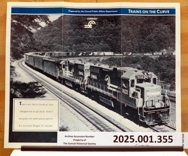 Trains on the [Horseshoe] Curve pamphlet