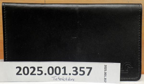CR checkbook folder/folio
