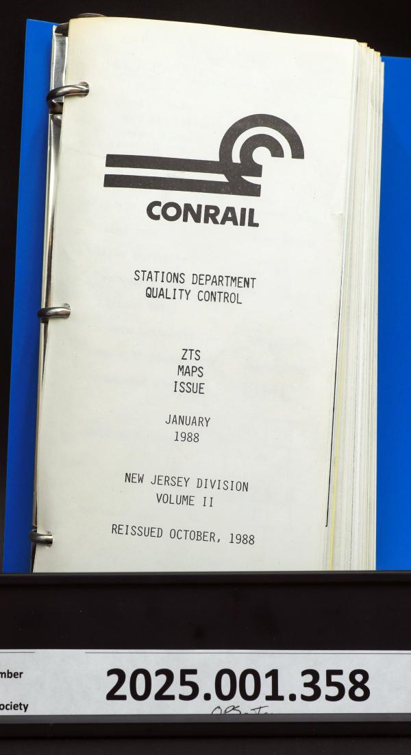 ZTS map, NJ Division. Vol. 2, 1988-10-01