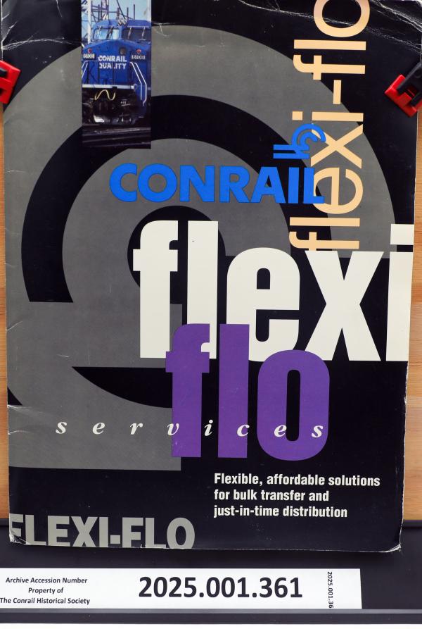 Conrail's Flexi-Flo Services promotional brochure