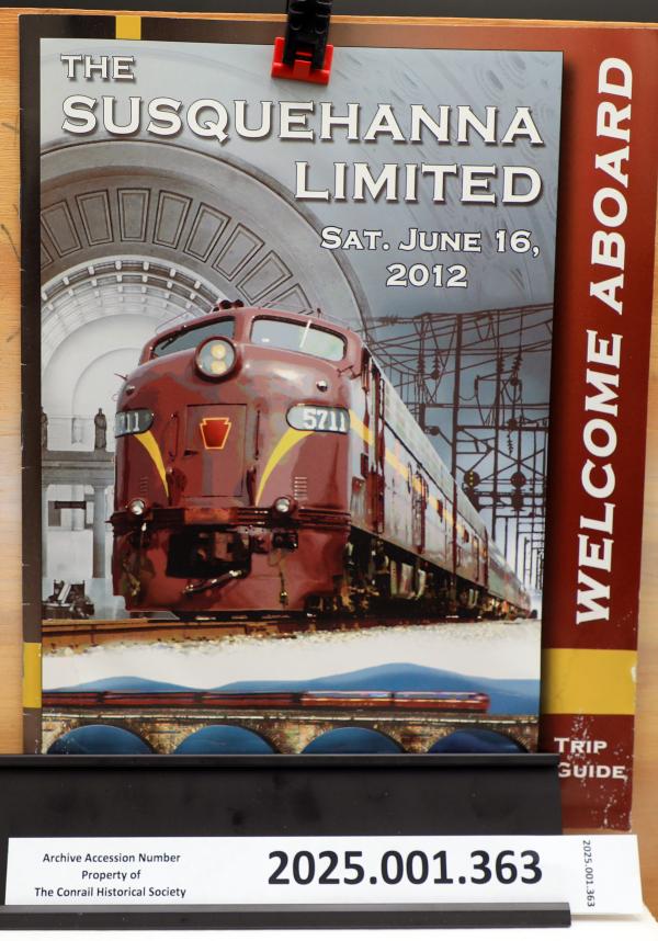 Susquehanna Ltd. trip guide, 2012-06-16