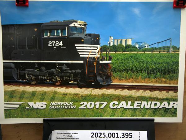NS wall calendar 2017