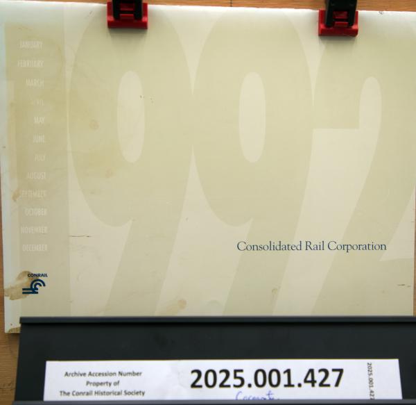 Conrail 1992 calendar