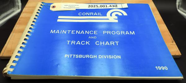 Pittsburgh Division track chart, 1990