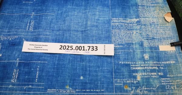 Non-Conrail Automatic Signals Track Chart 1143, PRR