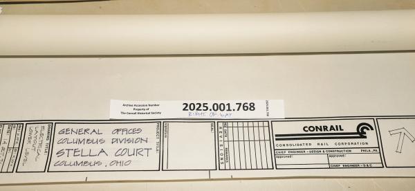 Electrical Layout, Lower Level, General Offices, Columbus Div, Stella Court, Columbus, OH