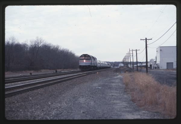 Amtrak train - Lake Shore Limited?