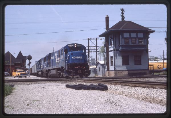 Photo of GE C30-7A 6594 in Lima, OH on 5/10/1986