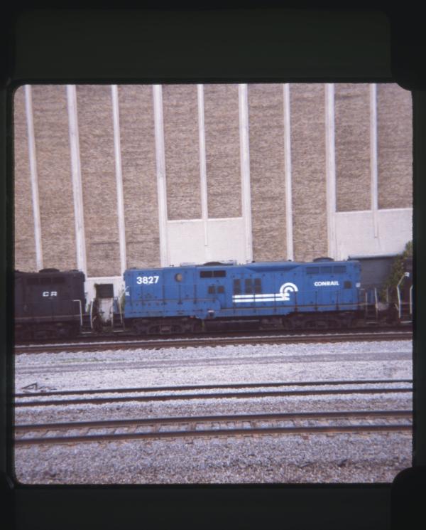 Photo of EMD GP9B 3827 in Cleveland, OH on 5/13/1980