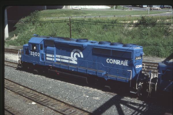 Photo of EMD GP40-2 3302 in Toledo, OH on 7/1986