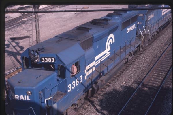 Photo of EMD GP40-2 3383 in Toledo, OH on 9/28/1980