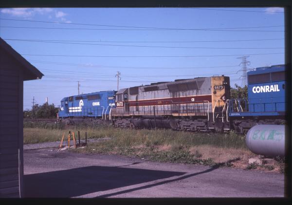 Photo of EMD SDP45 6673 in Oregon, OH on 6/20/1980