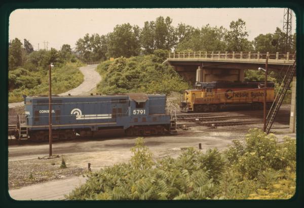 Photo of EMD GP7 5790, 4297 in Oregon, OH on 6/21/1980
