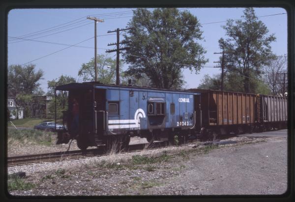 Photo of N10 Class Caboose 24043 in Lima, OH on 5/10/1986