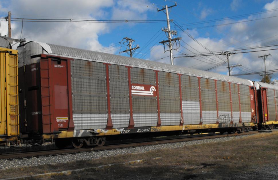 TTGX 255887-Rack class ML2G | The Conrail Archive