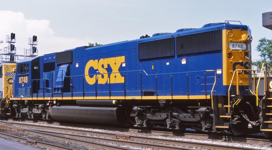 CSXT 8748 (CR 5637) Rear | The Conrail Archive