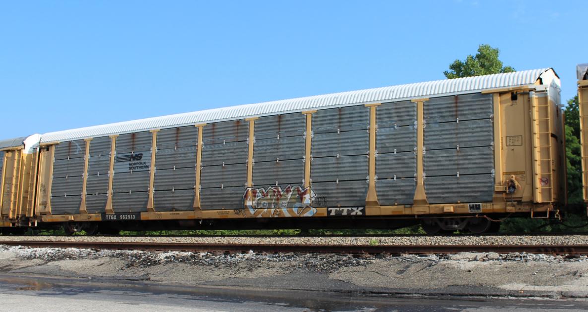 TTGX 962933-NS Rack class FB548 (ML2L) | The Conrail Archive