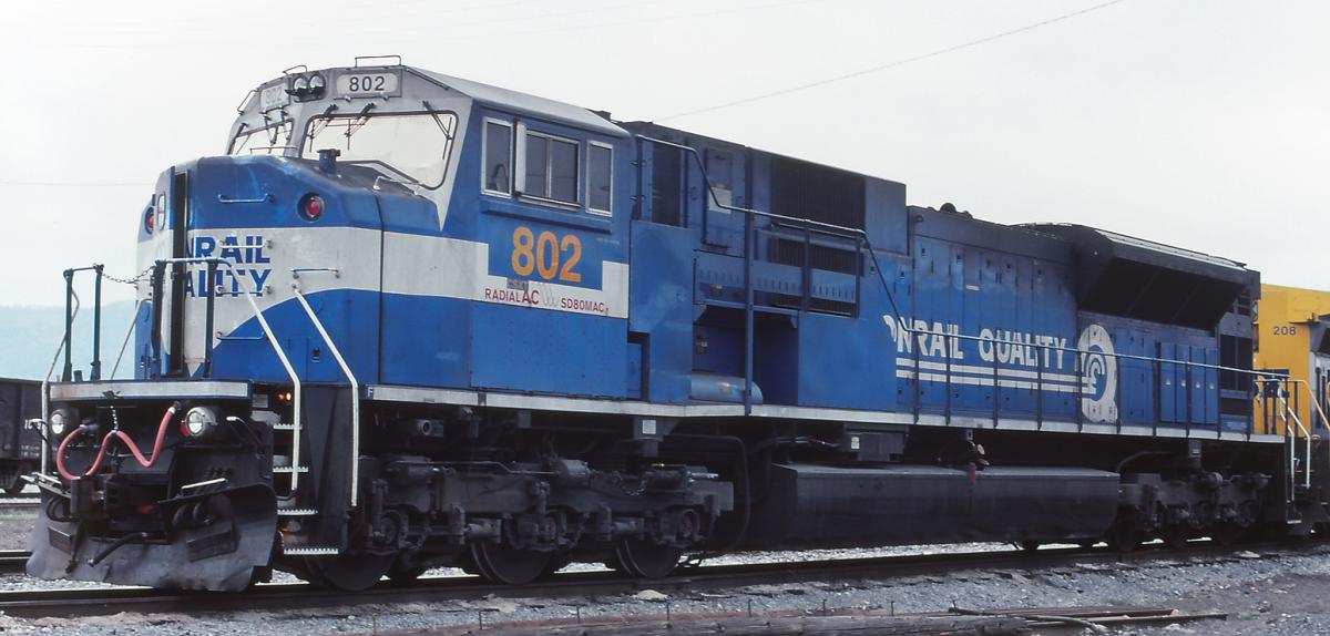 CSXT 802 (CR 4107) | The Conrail Archive