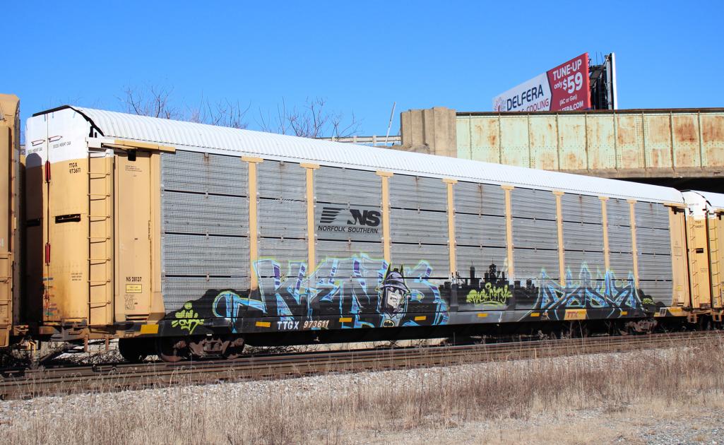 TTGX 973611-NS Rack class FB554 (ML2L) | The Conrail Archive