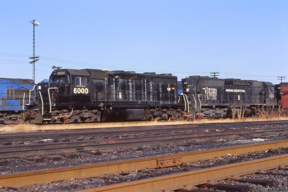 CR 6000 - SD35 at Rutherford, PA | The Conrail Archive