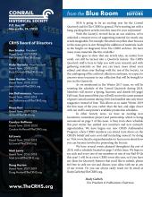 Conrail Quarterly: Vol 14, Issue 1, Spring 2018