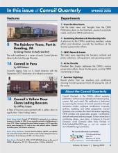 Conrail Quarterly: Vol 14, Issue 1, Spring 2018
