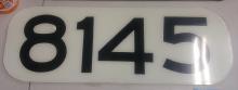 GP38-2 8145 Numberboard (White)