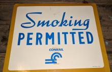 Smoking / No Smoking sign