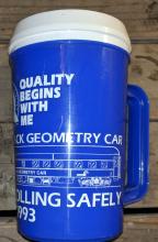 Plastic travel mug