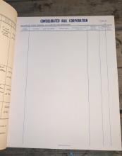 CT 22 R3 7-76 Record of Train Orders, Authorities & Messages (Blank)