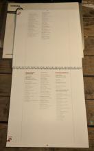 1982 Conrail Appointment Calendar in envelope