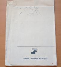Conrail Tonnage Map 1977