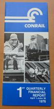 Conrail 1976 1Q Financial Report Brochure