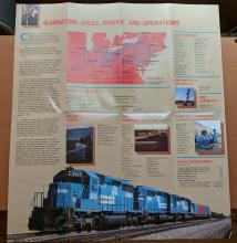 Conrail Corporate Profile 1984 Brochure