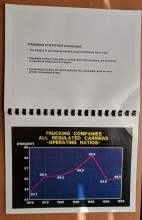 Conrail: On the Road to Private Ownership - 1984. Presentation deck from the PResentation to Conrail Labor Leaders