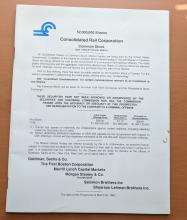 Conrail Stock Prospectus
