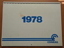 1978 Conrail Wall Calendar